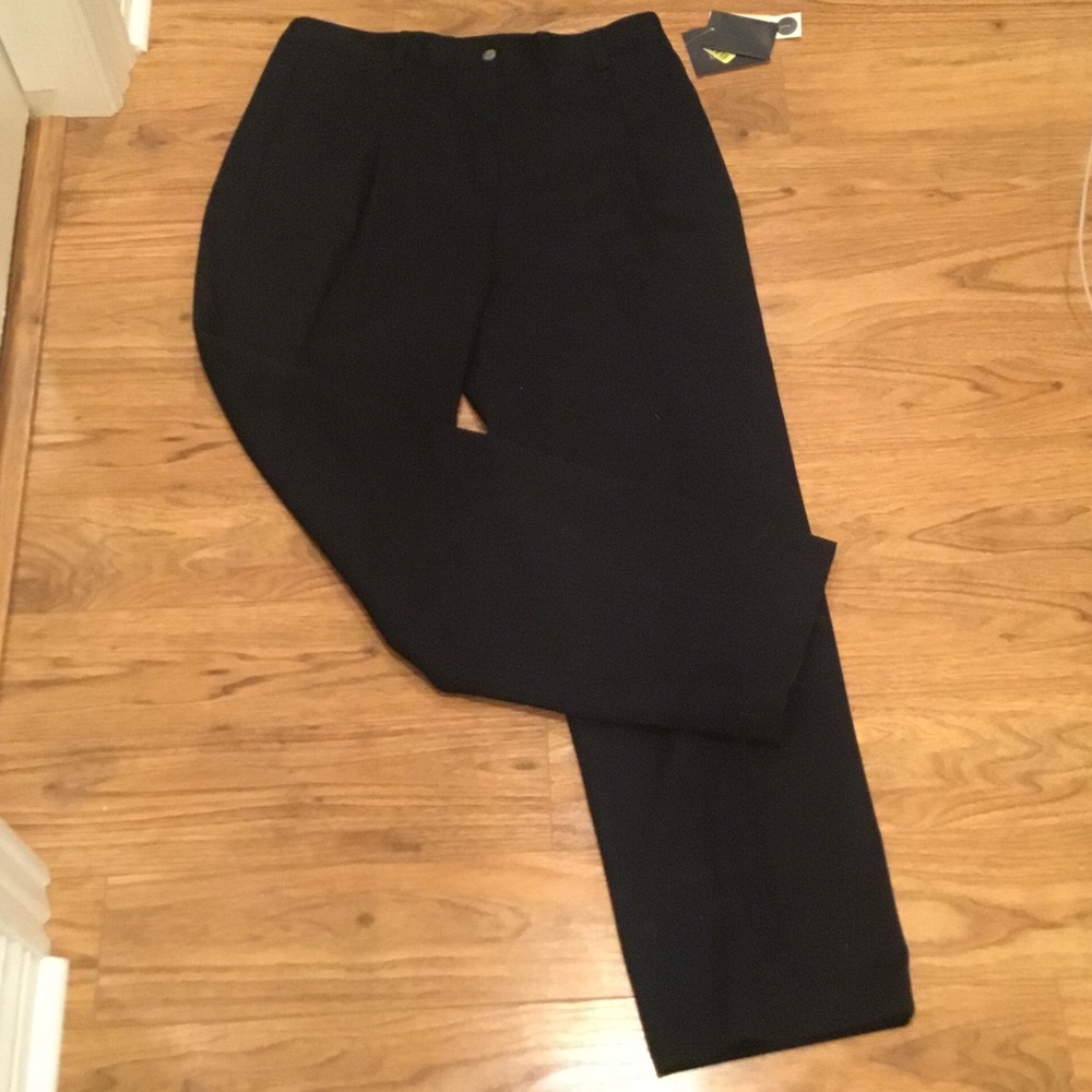 Liz Claiborne Kylie Carefree pant, navy, 12